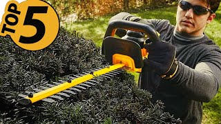 TOP 5 Best Hedge trimmer of 2024 [upl. by Ralaigh559]