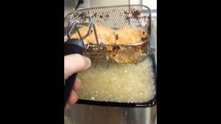 Frying frozen chicken [upl. by Didier]