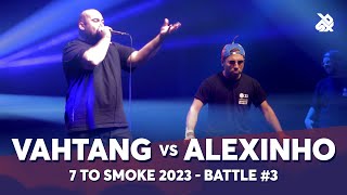 VAHTANG 🇷🇺 vs Alexinho 🇫🇷  GRAND BEATBOX BATTLE 2023 7 TO SMOKE  Battle 3 [upl. by Leuams636]