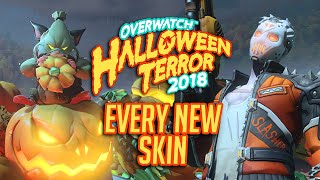 All The New Skins From Overwatch Halloween Terror 2018 [upl. by Mingche]