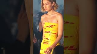 Gigi Hadid at mini dress  ENB shortsnews [upl. by Kemeny]