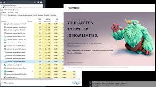 AL GRANO SOLUCION licencia Autodesk Autocad Civil3D 2022 1 MINUTO [upl. by Coffee]