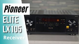 Pioneer Elite VSXLX105 AV 8K Receiver Overview [upl. by Bremser]