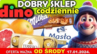 DINO  Gazetka Promocyjna od Środy 17012024  Najbliżej Ciebie [upl. by Cumine293]