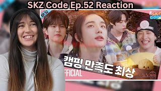 Stray Kids SKZ Code Ep52 Know Know Camping 2 REACTION [upl. by Trout]