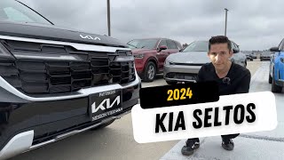 The 2024 Kia Seltos  An Interior and Exterior Deep Dive [upl. by Arratahs]