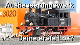 Ausbesserungswerk H0 Märklin Was war Deine erste Lok Schreibt gerne in die Kommentare [upl. by Ruy]