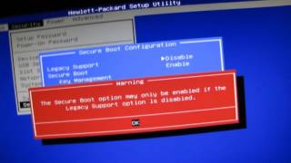 HP All in One Desktop PC How to Boot from a USB Flash Drive [upl. by Ablem527]