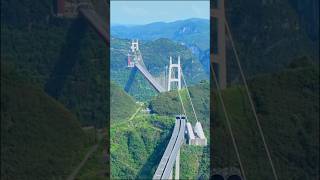 THE AIZHAI BRIDGE EXPRESSWAY Jishou Hunan China 矮寨大桥 discoverchina bridge travel [upl. by Marguerie]