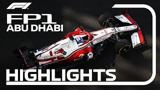 FP1 Highlights  2021 Abu Dhabi Grand Prix [upl. by Oralia685]