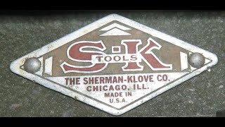 Latest SK Tool Haul SK Super Krome Wrench Set Ball Peen Hammer 14quot Drive Socket Set with Case [upl. by Cadmar726]