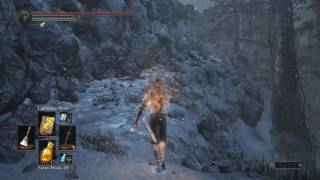 Dark Souls 3 Ashes of Ariandel  Quakestone Hammer Location [upl. by Neenwahs]