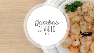 Cómo hacer gambas al ajillo  Recetas fáciles [upl. by Eimmac92]