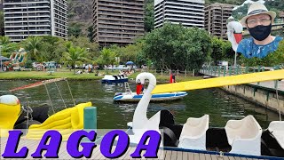 LAGOA RODRIGO DE FREITAS NO RIO DE JANEIRO [upl. by Ferdie]