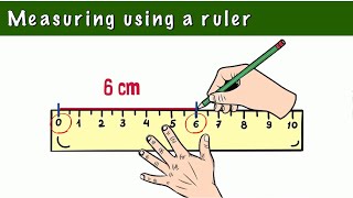 Measuring using a ruler cm grade 2 [upl. by Labinnah]