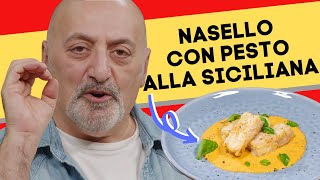 Nasello con pesto alla siciliana [upl. by Sudbury431]