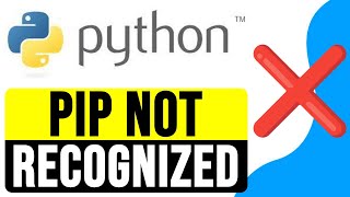 PythonPipPip3 is NOT RECOGNIZED as an Internal or External Command 2024  Fix Python Command Error [upl. by Yenahteb]