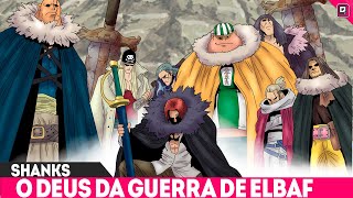 A ERA CARMESIM DE SHANKS O RUIVO É POR ISSO QUE SHANKS ESPEROU 25 ANOS PARA PEGAR O ONE PIECE [upl. by Nrevel60]