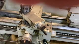 Doall 13x40 Lathe video 1 [upl. by Htebi]