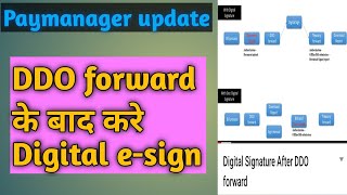 Paymanager new processDigital Signature after DDO forward [upl. by Eenat186]