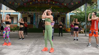 23 Minute Exercise Routine To Lose Belly Fat  Zumba Class [upl. by Maxfield]