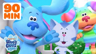 Blues Best Friend BEST Moments 💙  90 Minute Compilation  Blues Clues amp You [upl. by Becht]