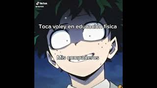 toca voley en educación física mis compañeros [upl. by Blainey]