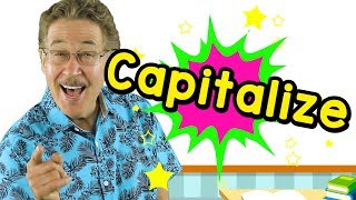 Capitalize  Uppercase Letters  Jack Hartmann Capitalization [upl. by Emmett313]