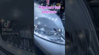 Rigenerazione fari 🚘 polimero [upl. by Suirtimed657]