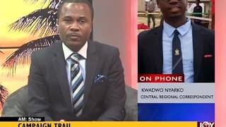 Campaign Trail  AM Show on Joy News 141116 [upl. by Aehr]