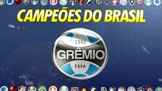 Esporte Espetacular relembra os dois títulos brasileiros do Grêmio na série Campeões do Brasil [upl. by Reese]