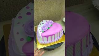 Heart 😘 shape 😍pineapple 🎊cake 🍫 design youtubeshorts cake viralvideo shorts shortvideo [upl. by Herc907]