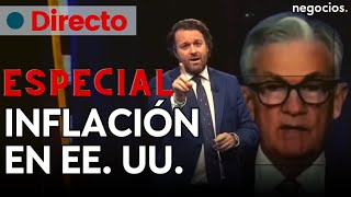 DIRECTO  ESPECIAL Dato de inflación en Estados Unidos ¿Llega la deflación ¿FED con manos atadas [upl. by Mokas]