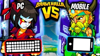 Brawlhalla PC vs Mobile Diamonds Whos REALLY Better [upl. by Pinebrook]