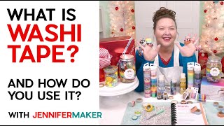 What is Washi Tape How Do You Use It How Do You Make Your Own Washi Tape [upl. by Louisa]