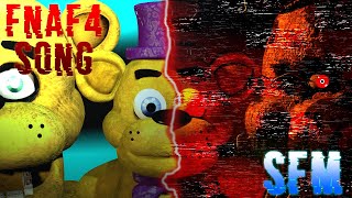 FNAF SFM Five Nights at Freddys 4 Song by MiatriSs [upl. by Gilliette]