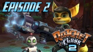 Ratchet et Clank 2 Lets Play  Episode 2  Entrée dans larène [upl. by Trelu]