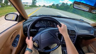 1995 Ford Probe GT  POV Test Drive Binaural Audio [upl. by Keyte188]