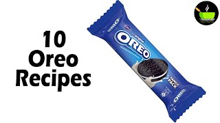 1 Packet Oreo 10 Unique Recipes  Oreo Recipes  Quick amp Easy Oreo Desserts  No Bake Oreo Recipes [upl. by Rockey]