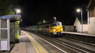 69008 Richard Howe heading through Ashurst New Forest with 5Z66 [upl. by Deb]