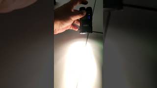 Acebeam Terminator M2X with RGB 3 LEDs Nichia 519A 5000K High CRI90 2000 lumens strobe mode [upl. by Mathilda]