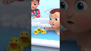 Five Little Ducks 🐥 shorts kidssongs nurseryrhymes [upl. by Dikmen]