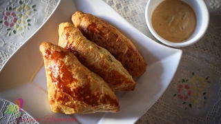 চিকেন পেটিস  Chicken Patties  Chicken Puff Pastry  R 115 [upl. by Nosduj]