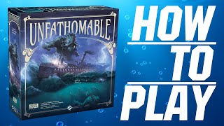 BGN บอร์ดเกมไนท์ Unfathomable  How to Play [upl. by Janeta]