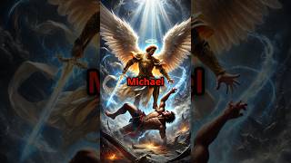 The Epic Battle of Archangel Michael vs Disguised Lucifer 🔥🙏 shorts bible [upl. by Hsirt349]