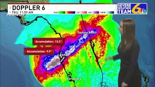 1st Weather Milton Track October 10 2024 [upl. by Zed415]