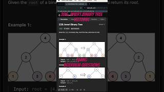 Leetcode 226  Invert Binary Tree [upl. by Irra19]