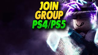 ROBLOX How To Join A Group On PS4PS5  Simple Guide [upl. by Durwin429]