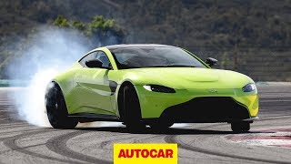 Aston Martin Vantage 2018 review  Porsche 911 rival driven  Autocar [upl. by Nelleh]