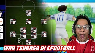 WOW DI EFOOTBALL 2025 MOBILE BISA SEKALIGUS MAIN TSUBASA OZORA GAME  SERU BANGET [upl. by Hamish]